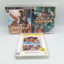 Uncharted 1 2 3 Conjunto PS3 PlayStation 3 Japonês CIB Completo comprar usado  Enviando para Brazil