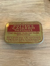 Potter catarrh pastilles for sale  LUTTERWORTH