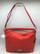 Bolsa de ombro Coach laranja seixo usada comprar usado  Enviando para Brazil