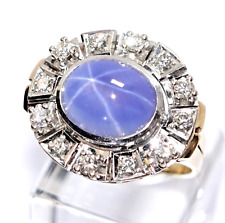 Ring gold sternsaphir gebraucht kaufen  Essen