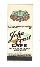 John ernst cafe d'occasion  Expédié en Belgium