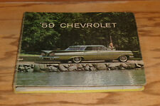 Álbum de vendas Chevrolet original 1959 revendedor showroom livro 59 Corvette Impala comprar usado  Enviando para Brazil