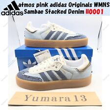 Atmos rosa Adidas Originals WMNS Sambae jeans empilhado II0001 tamanho feminino comprar usado  Enviando para Brazil