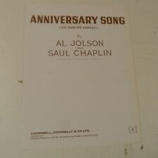 Song anniversary song for sale  CARNFORTH