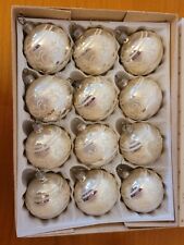 Christbaumkugeln glas silber gebraucht kaufen  Aichach