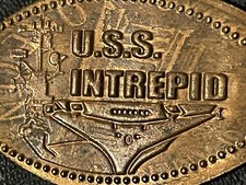Uss intrepid elongated for sale  Memphis