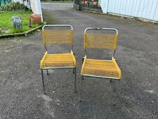 Paire chaise scoubidou d'occasion  Montendre