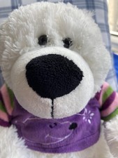 White teddy bear for sale  BIRMINGHAM