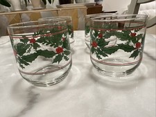 Vintage libbey christmas for sale  Delray Beach