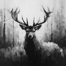 Original stag painting for sale  BROADWAY