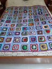 Plaid vintage crochet d'occasion  Commercy