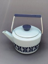 Antigo raro Chaleira de esmalte Cathrineholm Noruega - Cafeteira escandinava comprar usado  Enviando para Brazil