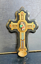 Benitier crucifix bronze d'occasion  Le Havre-