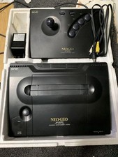 Console SNK NEO GEO preto com caixa e cartão de memória testado usado bom estado comprar usado  Enviando para Brazil