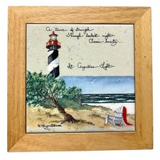 Augustine lighthouse ceramic for sale  Whiting