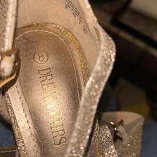 Gold wedding shoes for sale  WESTON-SUPER-MARE
