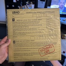 Ub40 signing vinyl for sale  DIDCOT