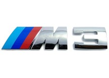 For BMW Genuine M-Performance E46 Rear Trunk Lid M3 Emblem Badge 51147893655 na sprzedaż  Wysyłka do Poland