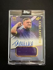 2024 TOPPS LUKE LITTLER THE NUKE DARTS ROOKIE PURPLE PATCH AUTO /25 comprar usado  Enviando para Brazil