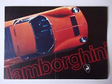 Folheto de vendas Lamborghini Miura Jarama Espada original 1970 em italiano comprar usado  Enviando para Brazil