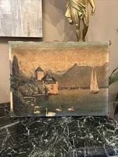 Peinture ancienne représentan d'occasion  Fraisans