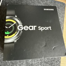 Novo Smartwatch Samsung Galaxy Gear Sport SM-R600 Fitness Preto Caixa Aberta Novo na caixa comprar usado  Enviando para Brazil