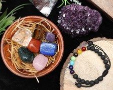 Healing crystal set for sale  SALFORD