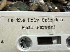 IS THE HOLY SPIRIT A REAL PERSON? WHY THE HOLY SPIRIT CAME CASSETTE DIVINE FORCE comprar usado  Enviando para Brazil