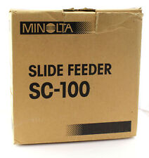 Minolta slide feeder for sale  MANCHESTER