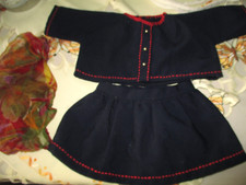 Hübsche puppenkleidung blaues gebraucht kaufen  Plettenberg