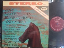 Overtures offenbach auber for sale  Ventura