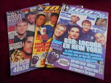 POSTER de revista BACKSTREET BOYS lote de 3 21x15" nick carter música vintage anos 2000 comprar usado  Enviando para Brazil