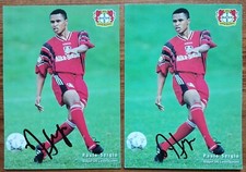 Usado, Paulo Sergio Bayer 04 Leverkusen 1996/1997 2 verschiedene AK´s? comprar usado  Enviando para Brazil