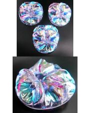 3 botões de vidro cristal tcheco #P263 - 24 mm ou quase 1" - PANSY WOW!! UAU!!!, usado comprar usado  Enviando para Brazil