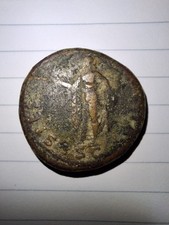 Sesterzio romano bronzo usato  Marsala