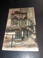 The Cathedral Pulpit, EXETER, Devon - L. L. / Leon & Levy # 10 - Colorido comprar usado The Cathedral Pulpit, EXETER, Devon - L. L. / Leon & Levy # 10 - Colorido comprar usado  Enviando para Brazil