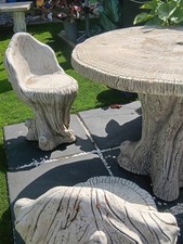 Stone garden table for sale  ACCRINGTON