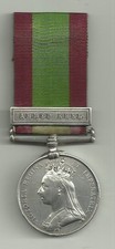 1879 afghanistan medal for sale  WARWICK