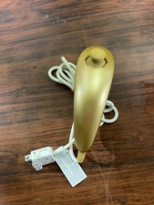Oficial Nintendo Wii Nunchuck GOLD ZELDA LINK RVL-004 Motion Plus Wii U A23 comprar usado  Enviando para Brazil