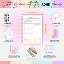 Adhd daily planner for sale  Harwood Heights