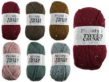 Papatya chunky tweed for sale  OSWESTRY