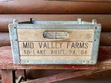 Vintage wooden milk for sale  Waymart