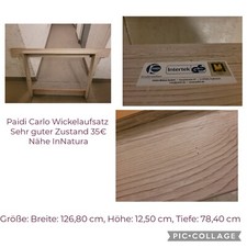 Paidi carlo wickelaufsatz gebraucht kaufen  Hochheim am Main
