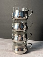 Xícaras de chá/café raras Duralex - Conjunto de 4 - Aço inoxidável 18/8 comprar usado  Enviando para Brazil