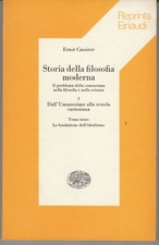 Cassirer storia filosofia usato Cassirer storia filosofia usato  Vigevano