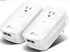 Kit adaptador Powerline TP-Link AV2000 - 2 portas Gigabit, TL-PA9020P comprar usado  Enviando para Brazil
