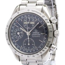 Usado, Relógio automático OMEGA Speedmaster data tripla aço 3521,80 polido BF585491 comprar usado  Enviando para Brazil