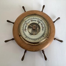 Vintage ships wheel for sale  DEESIDE