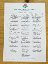 Hand signed sheet for sale Hand signed sheet for sale  BILSTON