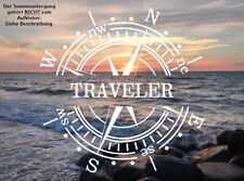 Aufkleber traveler windrose gebraucht kaufen  Munster